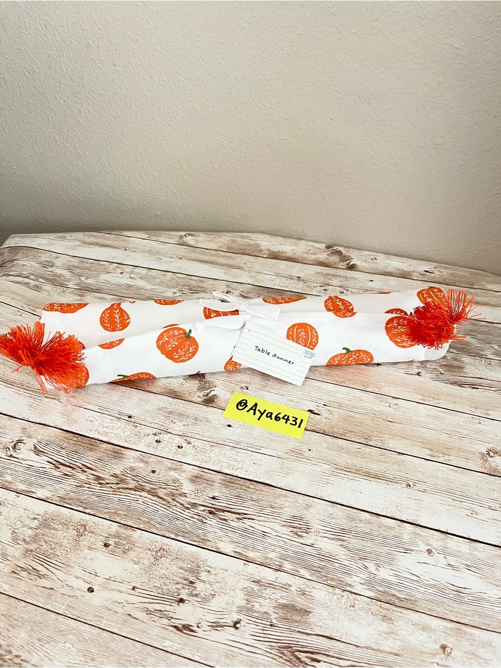 Target Bullseye Table Runner Harvest Vegetable🌸
